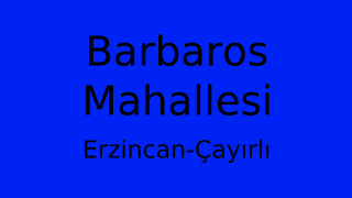 Barbaros Mahallesi Thumbnail