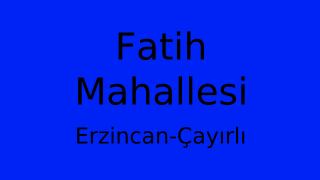 Fatih Mahallesi Thumbnail