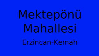 Mektepönü Mahallesi Thumbnail