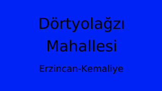 Dörtyolağzı Mahallesi Thumbnail