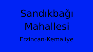 Sandıkbağı Mahallesi Thumbnail