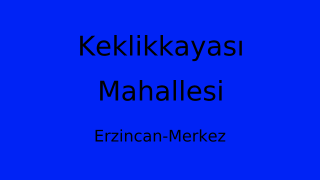 Keklikkayası Mahallesi Thumbnail