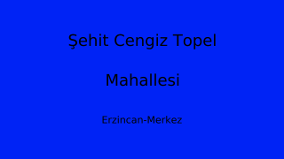 Şehit Cengiz Topel Mahallesi Thumbnail