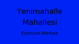 Yenimahalle Mahallesi Thumbnail