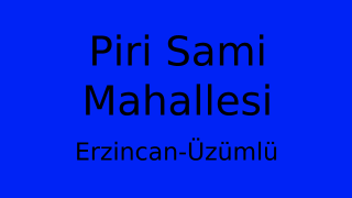 Piri Sami Mahallesi Thumbnail