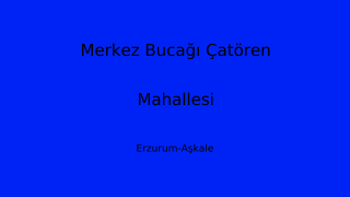 Merkez Bucağı Çatören Mahallesi Thumbnail