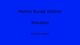 Merkez Bucağı Gölören Mahallesi Thumbnail
