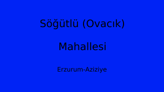Söğütlü (Ovacık) Mahallesi Thumbnail