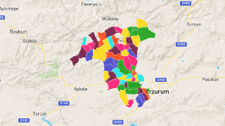 Erzurum Aziziye'nin Mahalleleri, Nüfus Bilgileri, Haritalar ve İstatistikler Thumbnail