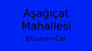 Aşağıçat Mahallesi Thumbnail