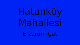 Hatunköy Mahallesi Thumbnail
