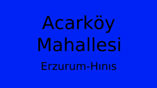 Acarköy Mahallesi Thumbnail