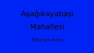 Aşağıkayabaşı Mahallesi Thumbnail