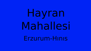 Hayran Mahallesi Thumbnail