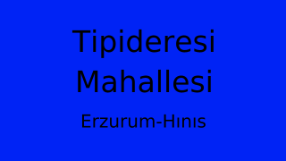 Tipideresi Mahallesi Thumbnail