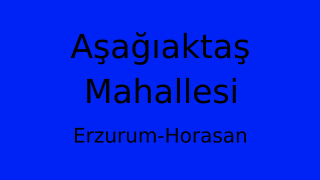 Aşağıaktaş Mahallesi Thumbnail