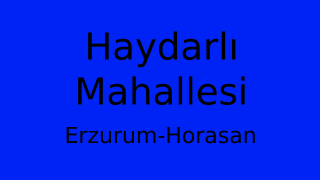 Haydarlı Mahallesi Thumbnail