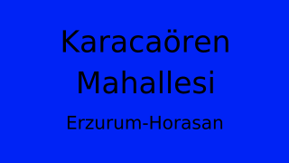 Karacaören Mahallesi Thumbnail