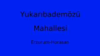 Yukarıbademözü Mahallesi Thumbnail