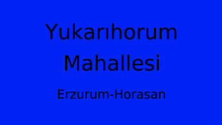 Yukarıhorum Mahallesi Thumbnail