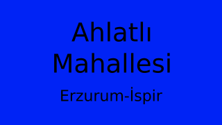 Ahlatlı Mahallesi Thumbnail