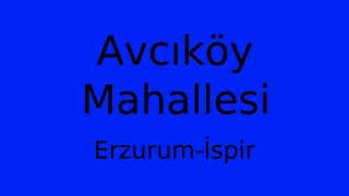 Avcıköy Mahallesi Thumbnail