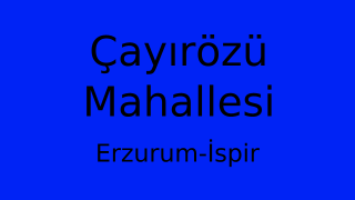 Çayırözü Mahallesi Thumbnail
