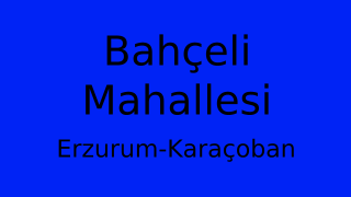 Bahçeli Mahallesi Thumbnail