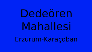 Dedeören Mahallesi Thumbnail