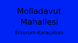Molladavut Mahallesi Thumbnail