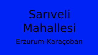Sarıveli Mahallesi Thumbnail