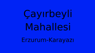 Çayırbeyli Mahallesi Thumbnail