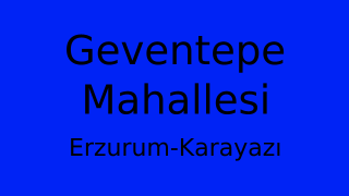 Geventepe Mahallesi Thumbnail