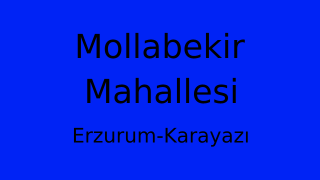 Mollabekir Mahallesi Thumbnail