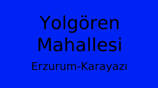 Yolgören Mahallesi Thumbnail