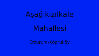 Aşağıkızılkale Mahallesi Thumbnail