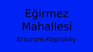 Eğirmez Mahallesi Thumbnail