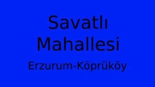 Savatlı Mahallesi Thumbnail
