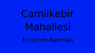 Camiikebir Mahallesi Thumbnail