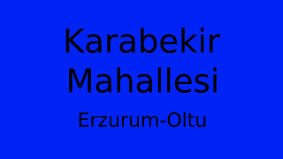 Karabekir Mahallesi Thumbnail