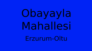 Obayayla Mahallesi Thumbnail