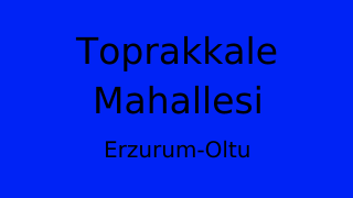 Toprakkale Mahallesi Thumbnail