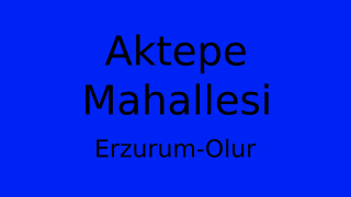 Aktepe Mahallesi Thumbnail