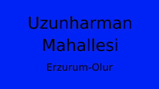 Uzunharman Mahallesi Thumbnail