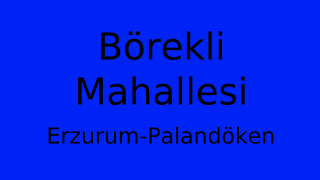 Börekli Mahallesi Thumbnail