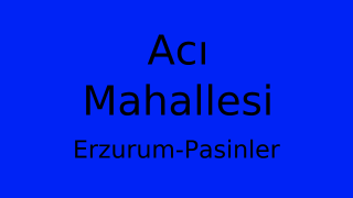 Acı Mahallesi Thumbnail