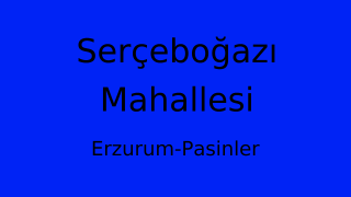 Serçeboğazı Mahallesi Thumbnail