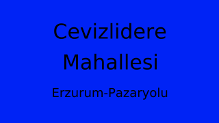 Cevizlidere Mahallesi Thumbnail