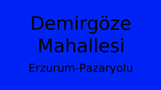 Demirgöze Mahallesi Thumbnail