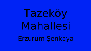 Tazeköy Mahallesi Thumbnail